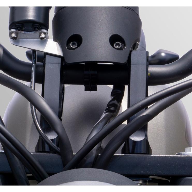 レブル250（Rebel250）17年 ハンドルライザー ブラック OVER（オーバー