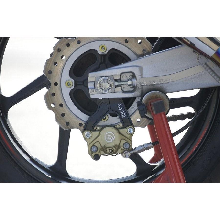 Rキャリパーサポート ブレンボ2P用 ブラック OVER（オーバーレーシング） CBR250RR_2