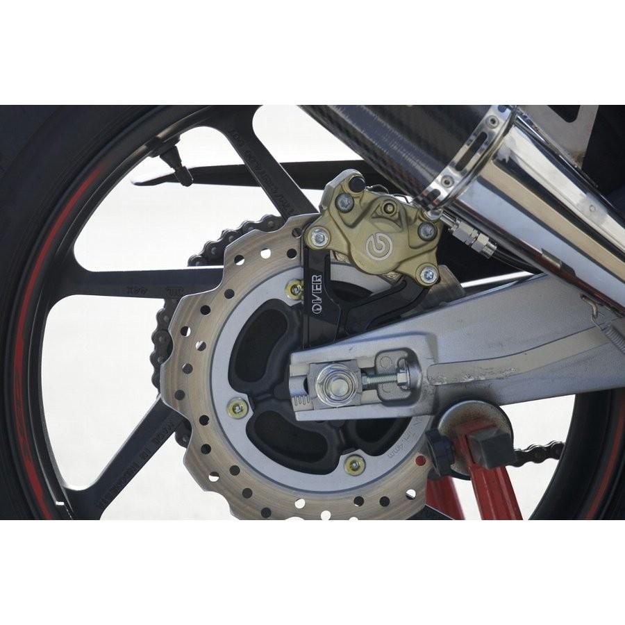 Rキャリパーサポート ブレンボ2P用 ブラック OVER（オーバーレーシング） CBR250RR_5