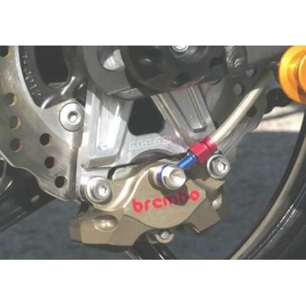 リアキャリパーサポート AGRAS（アグラス） ZX-10R '08-'10 キャリパーサポート-車、バイク、自転車-バイク