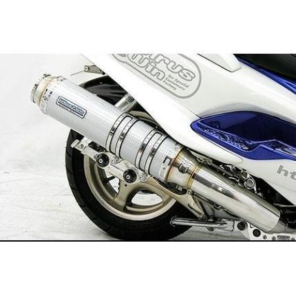 マジェスティ125（MAJESTY125） アルティメットマフラーシルバーカーボン ウイルズウィン（WirusWin）_1