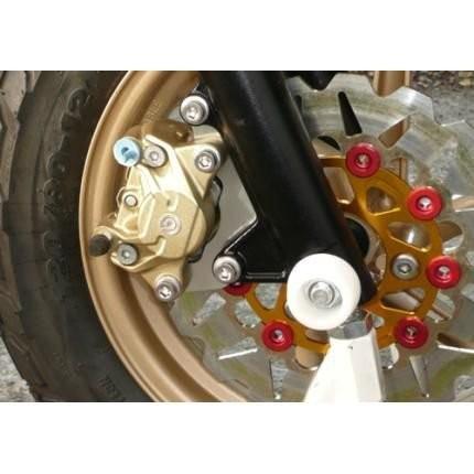 NSR系φ30フロントフォーク用キャリパーサポート ブレンボ製2Pキャスト84mmピッチキャリパー専用 AGRAS（アグラス） モンキー（MONKEY）