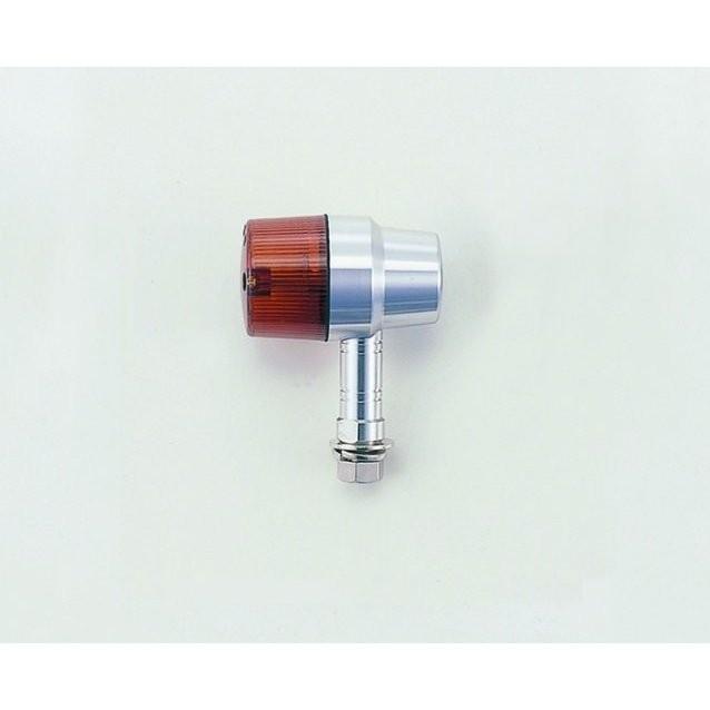 ミドルマシンドウインカー セミユニバーサルセット（スーパーバイクタイプ）シルバー/オレンジレンズ シングル球 POSH（ポッシュ）