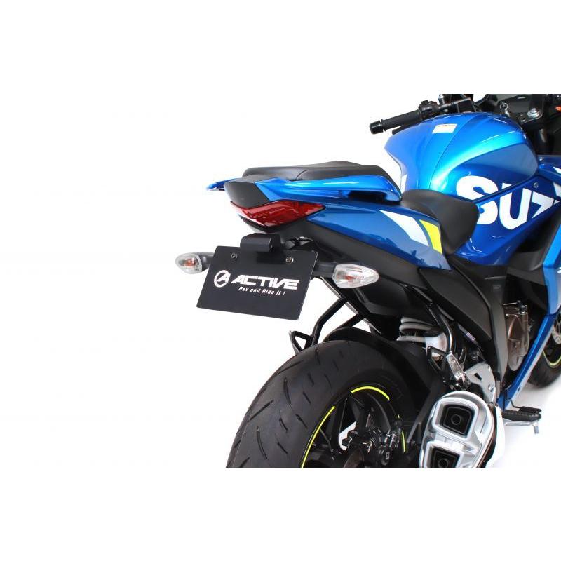 GIXXER（ジクサー150） フェンダーレスキット ブラック LEDナンバー灯付 ACTIVE（アクティブ）