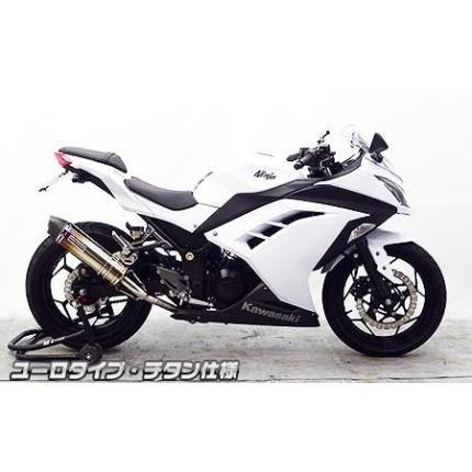 Ninja250（ニンジャ）JBK-EX250L スリップオンマフラー ユーロタイプ