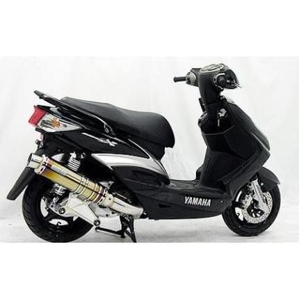 シグナスX 2型 28S SE44J（07〜12年） アルティメットマフラー チタン仕様 ウイルズウィン（WirusWin）の画像