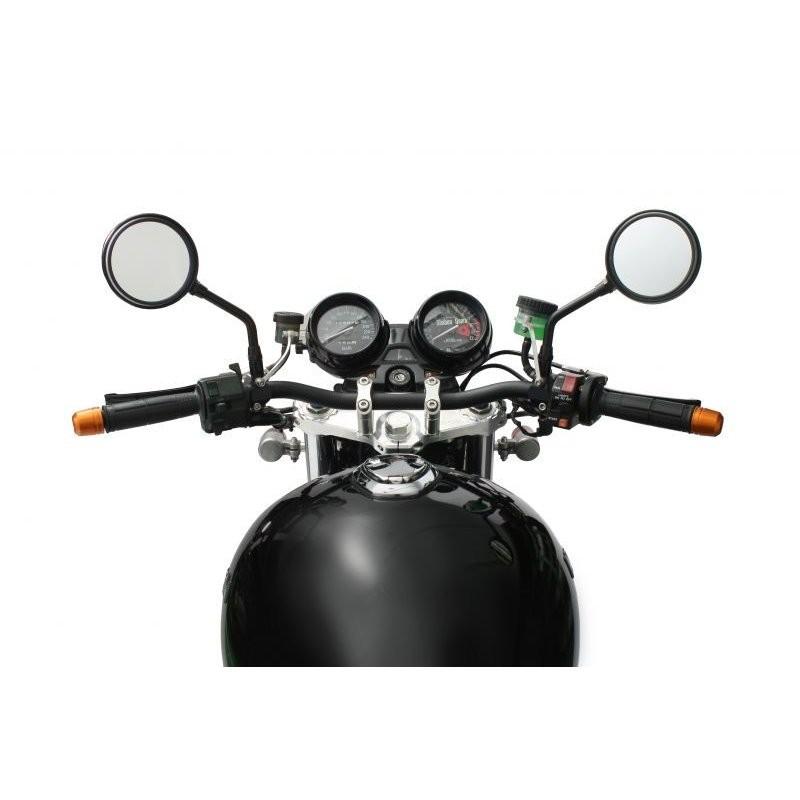 コンバーチブルステムキットφ43 黒いこと （手持ち部分郵便受け径φ28.6） ACTIVE（活動的） ゼファー1100/RS（ZEPHYR） バイク-ハンドル-ステムキット