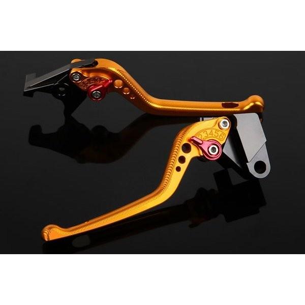 ケ GPZ1000RX アジャストレバーセット 3D レバー：ゴールド SSK