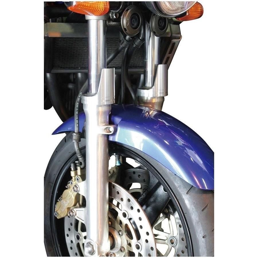 CB400SF（NC31） アルミビレットフロントフォークガード （ゴールド