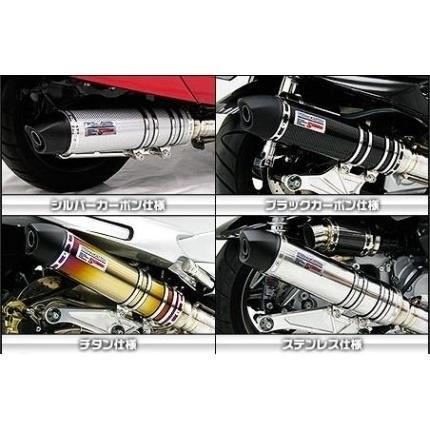マグザム（MAXAM）SG21J ビートイットマフラー ブラックカーボン仕様 ウイルズウィン（WirusWin）の画像
