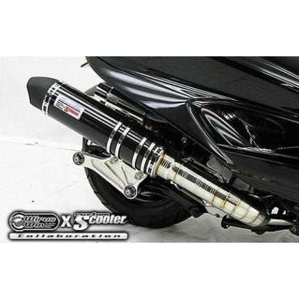 マジェスティ（MAJESTY）5GM・5SJ（SG03J） ビートイットマフラー ブラックカーボン仕様 ウイルズウィン（WirusWin）
