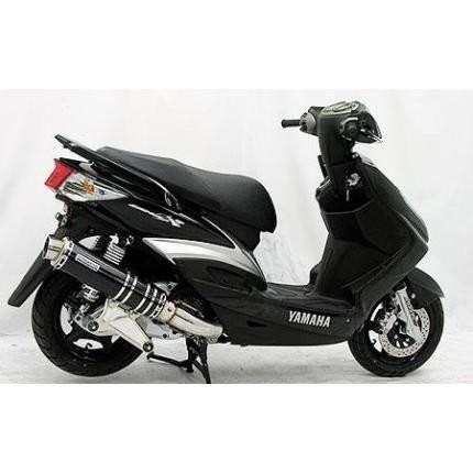 シグナスX（2型）台湾5期・6期 アルティメットマフラー ブラックカーボン仕様 ウイルズウィン（WirusWin）の画像