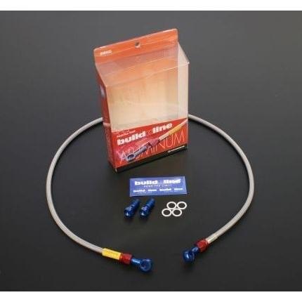 TMAX530（12〜14年） ブレーキホースキット アルミ T2タイプ（フロント） スモーク GOODRIDGE（グッドリッジ）