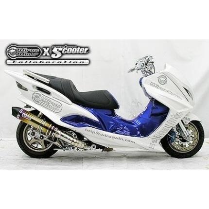 マジェスティ125（MAJESTY） ビートイットマフラー チタン仕様