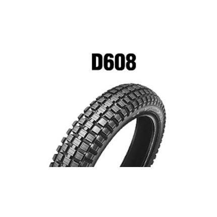 ダンロップタイヤ（DUNLOP）D608F（向こう正面）90/100-19 MC 55P WT その他バイクタイヤ、ホイール-車、バイク、自転車