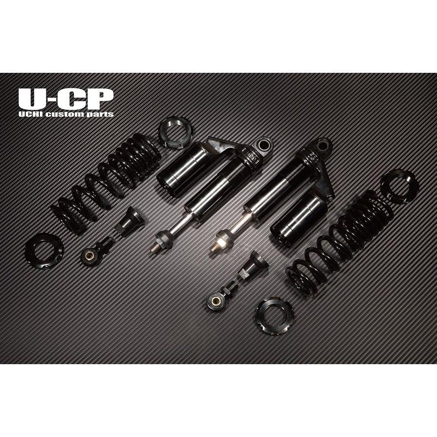 U-CP リヤサスペンション　nc36用 CB400FOUR（NC36）水冷 リアサスペンション（ブラック＆ブラック
