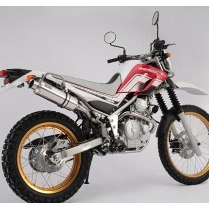セロー（SEROW）DG17J SS300ソニックマフラー アップタイプ フルエキ BEAMS（ビームス）