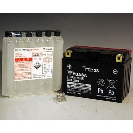 VTR1000F（火の手暴風）01年〜 TTZ12S（YTZ12S取り替えっこ）メンテナンスフリーバッテリー 液入り口・入口申し受ける済 中華民国ユアサ