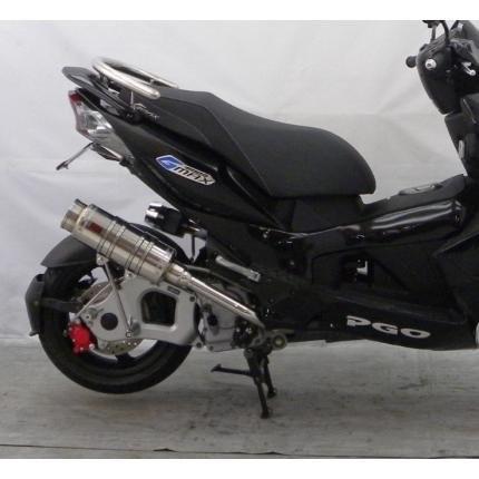 PGO G-MAX125（RFVM2M2A） SHタイプマフラー BSタイプ ASAKURA（浅倉商事）の画像