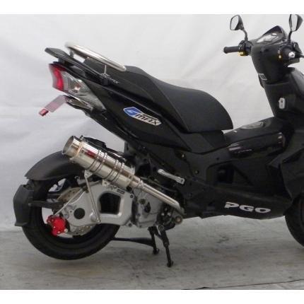 PGO G-MAX125（RFVM2M2A） SHタイプマフラー BSタイプ ASAKURA（浅倉商事）の画像