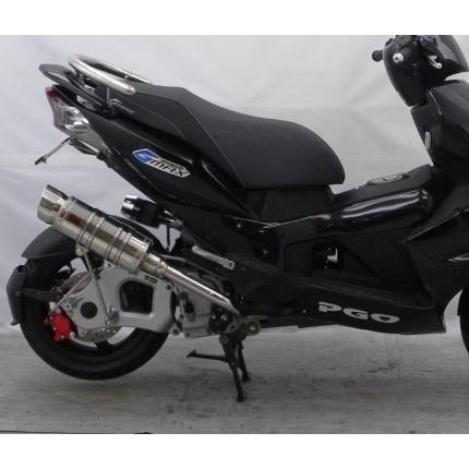 PGO G-MAX125（RFVM2M2A） SHタイプマフラー RSタイプ ASAKURA（浅倉商事）の画像