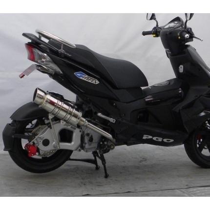 PGO G-MAX125（RFVM2M2A） SHタイプマフラー RSタイプ ASAKURA（浅倉商事）の画像