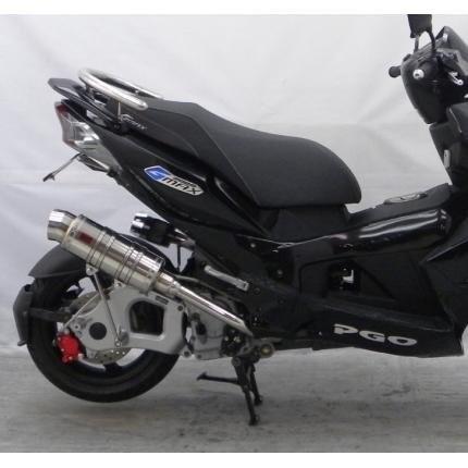 PGO G-MAX125（RFVM2M2A） SHタイプマフラー レーシングタイプ ASAKURA（浅倉商事）の画像
