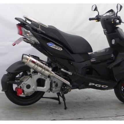 PGO G-MAX125（RFVM2M2A） SHタイプマフラー レーシングタイプ ASAKURA（浅倉商事）の画像