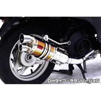 トゥデイ（TODAY）AF61・AF67 ZZRタイプマフラー DHタイプ チタン