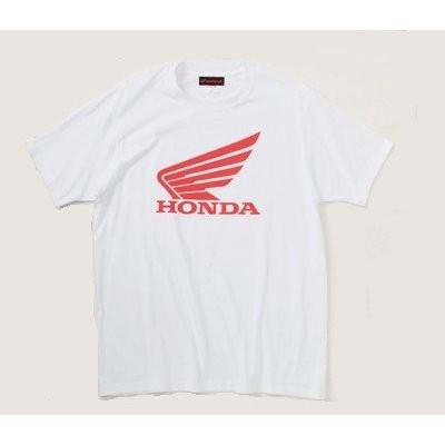 ウイングTシャツ W（ホワイト） LLサイズ HONDA（ホンダ）
