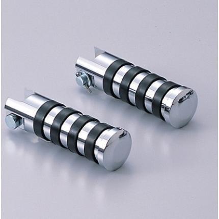 デスペラード400/X、デスペラードワインダー フロントフットペグ タイプ2 クロームメッキ HURRICANE（ハリケーン）
