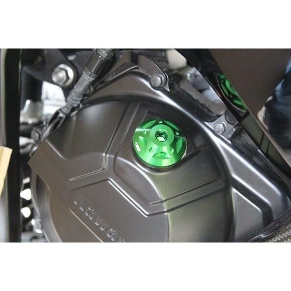 ZZR400（90〜06年） オイルフィラーキャップ M30×P1.5 チタン SSK