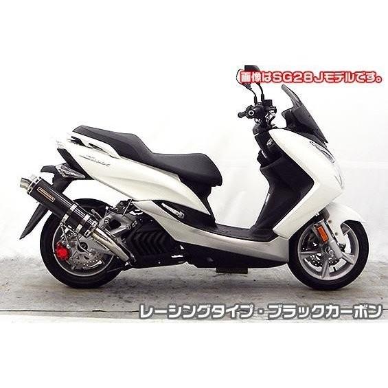 GGタイプマフラー レーシングタイプ ブラックカーボン ASAKURA（浅倉
