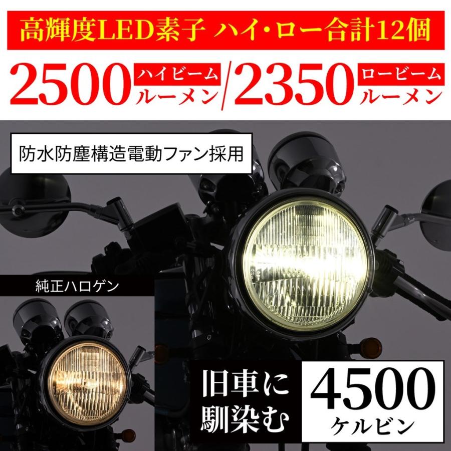 LEDヘッドランプバルブ プレシャス・レイ Z2 H4（4500K） DAYTONA（デイトナ）