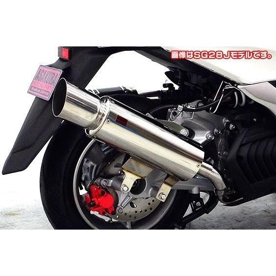 マジェスティS（2BK-SG52J） GMR120タイプマフラー ASAKURA（浅倉商事