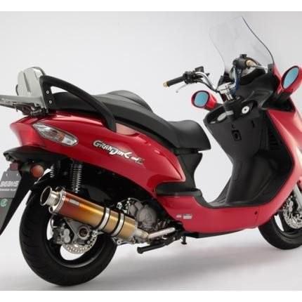 KYMCO GrandDink150Z SS400チタン2マフラー BEAMS（ビームス）