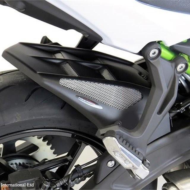 送料&加工料込 正規品/パワーブロンズ ニンジャZX-6R メッシュド・インナーフェンダー M 左右サイドメッシュ カラー:ブラック/シルバー Powerbronz… CBR600RR(03〜04年) Hugger メッシュド・インナーフェンダー(ブラック シルバーM タイプA) Powerbronze(パワーブロンズ)