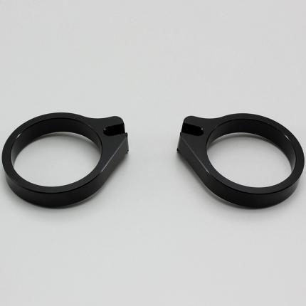 VFR1200F・DCT ハンドルアップスペーサー セパレートハンドル車用H12 内径φ50mm ブラック HURRICANE（ハリケーン）