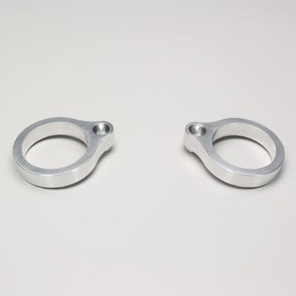 GSR250 ハンドルアップスペーサー セパレートハンドル車用H10 内径φ37mm シルバー HURRICANE（ハリケーン）