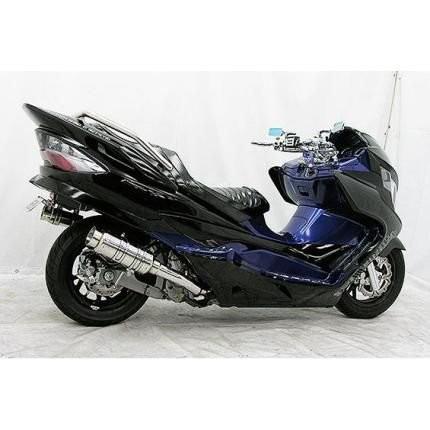 スカイウェイブ250（SKYWAVE）CJ44・45・46 SHタイプマフラー BSタイプ ASAKURA（浅倉商事）の画像