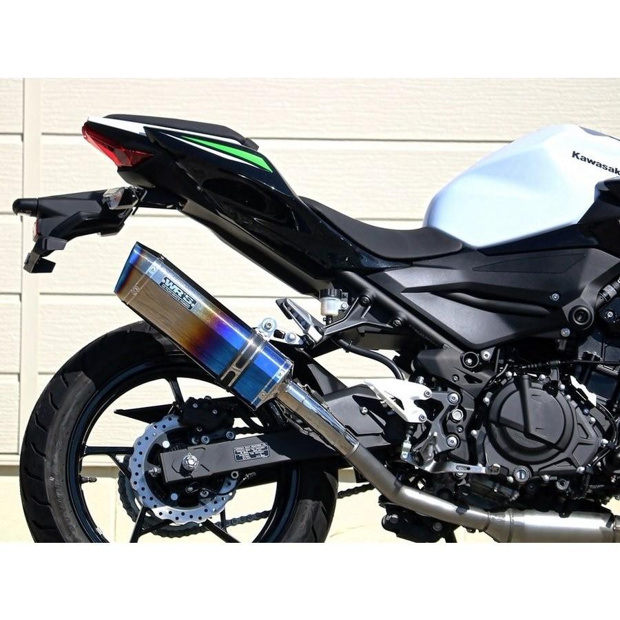 Z250（19年） SS-OVAL焼き色タイプ スリップオンマフラー WR'S（ダブル