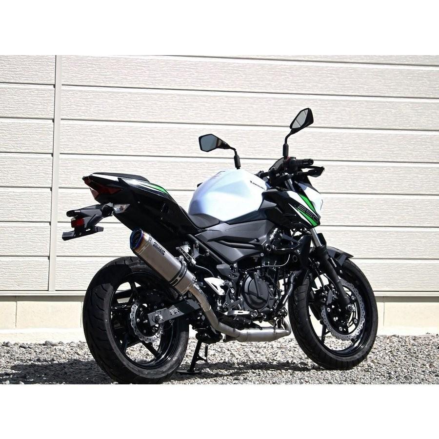 Z400（19年） SS-OVALソリッドタイプ スリップオンマフラー WR'S