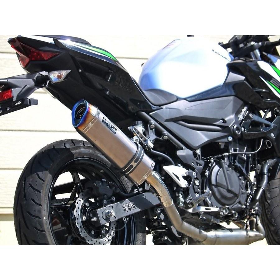 Z400（19年） SS-OVALソリッドタイプ スリップオンマフラー WR'S