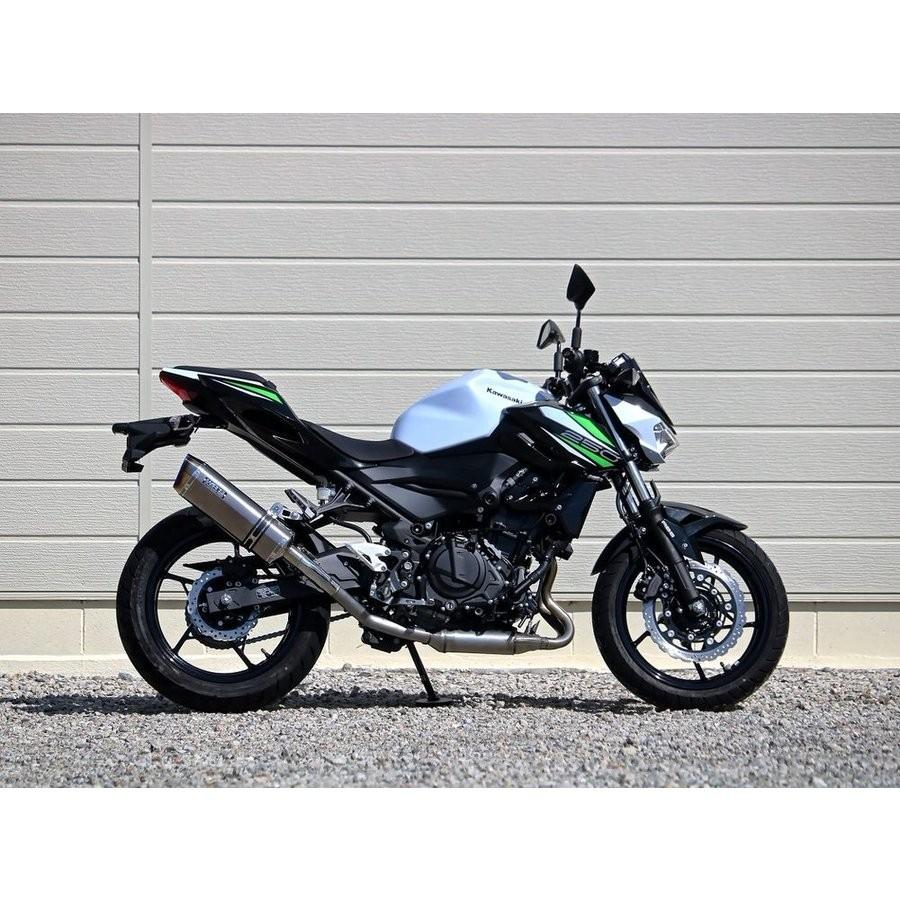 Z400（19年） SS-OVALソリッドタイプ スリップオンマフラー WR'S