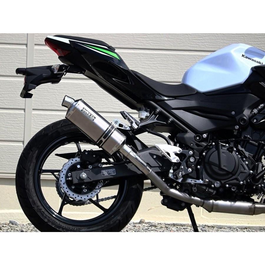 Z400（19年） チタンオーバルソリッドタイプ スリップオンマフラー WR