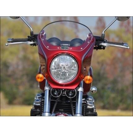 CB1100（10〜13年） ロードコメット クリアスクリーン パールミルキーホワイト（ストライプ）NH-162P 通常スクリーン CHIC DESIGN（シックデザイン）_1