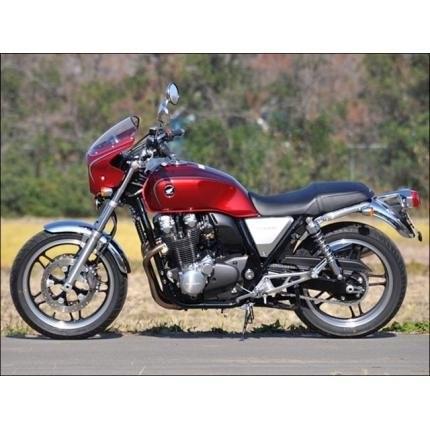 CB1100（10〜13年） ロードコメット クリアスクリーン パールミルキーホワイト（ストライプ）NH-162P 通常スクリーン CHIC DESIGN（シックデザイン）_3