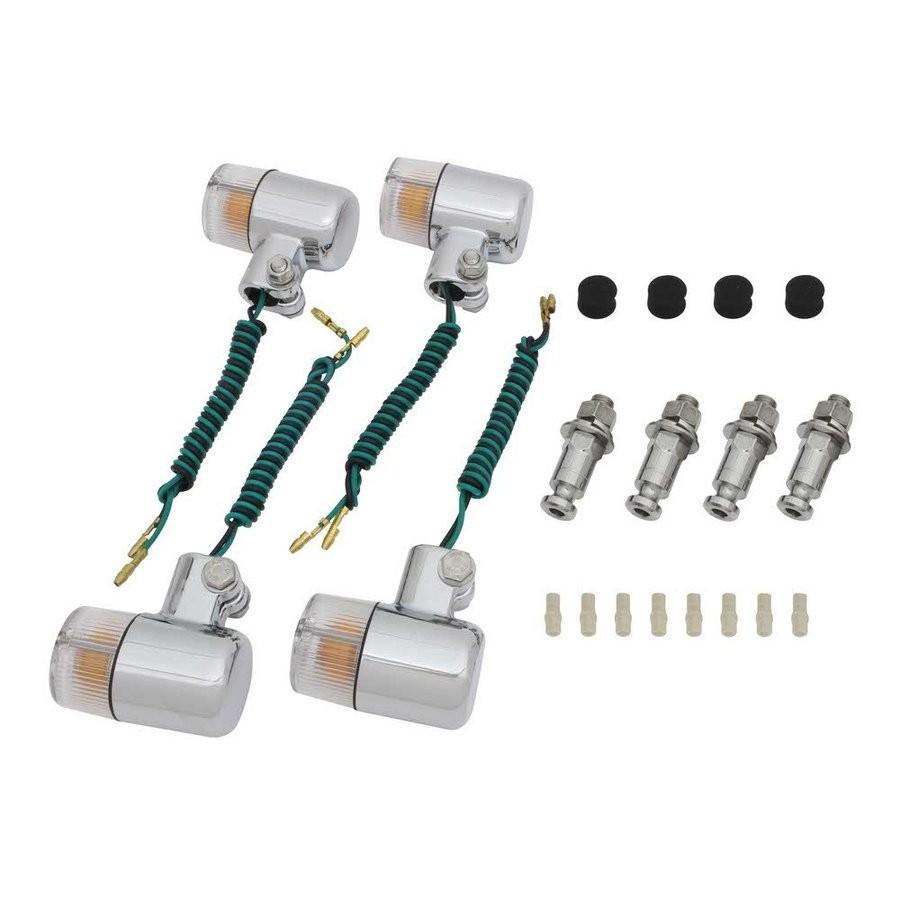 XJR1300（07年/98〜99年） 71タイプウインカーセット メッキボディ