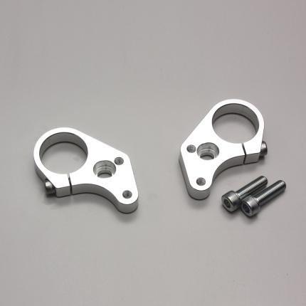 バンディット400/V（BANDIT） アンダーブラケット シルバー フォーク径φ41mm HURRICANE（ハリケーン）