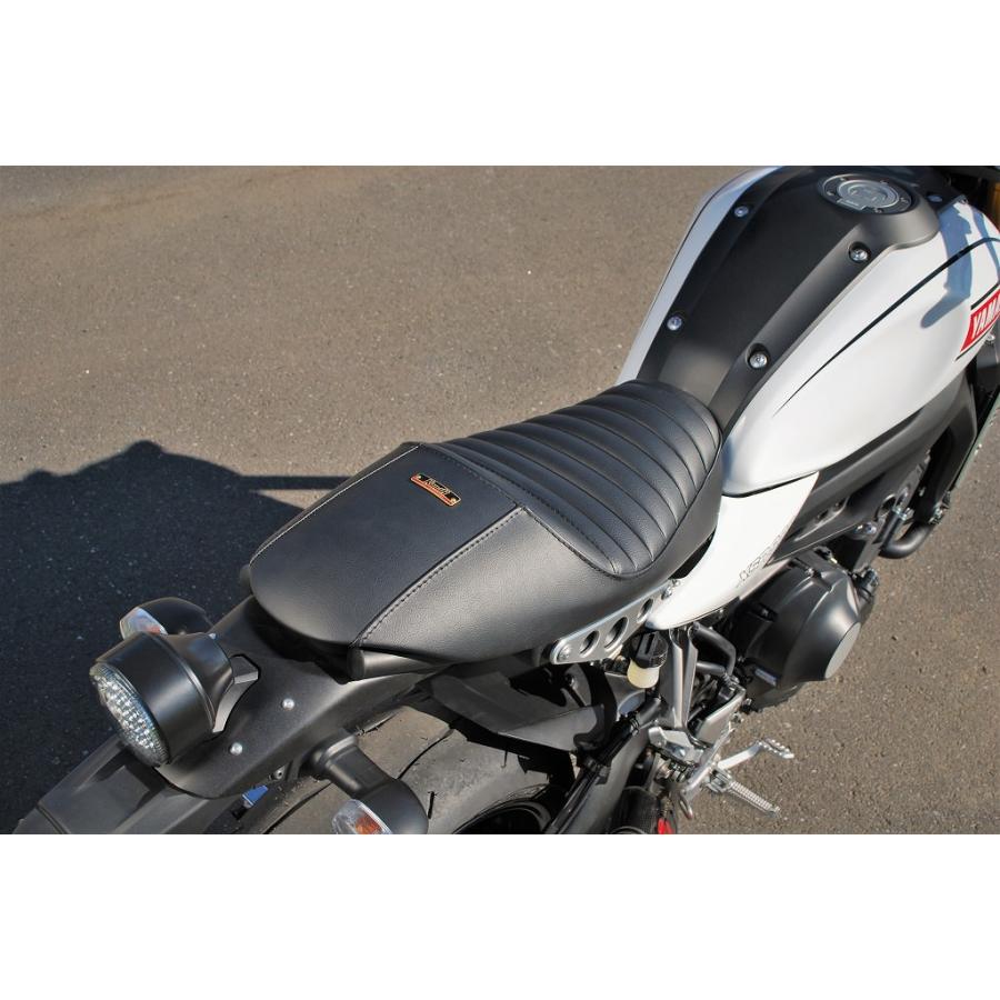 XSR900（2016-2021）用K&Hシングルシート タックロール 黒 XSR900（2016-2021）用K&Hシングルシート タックロール 黒